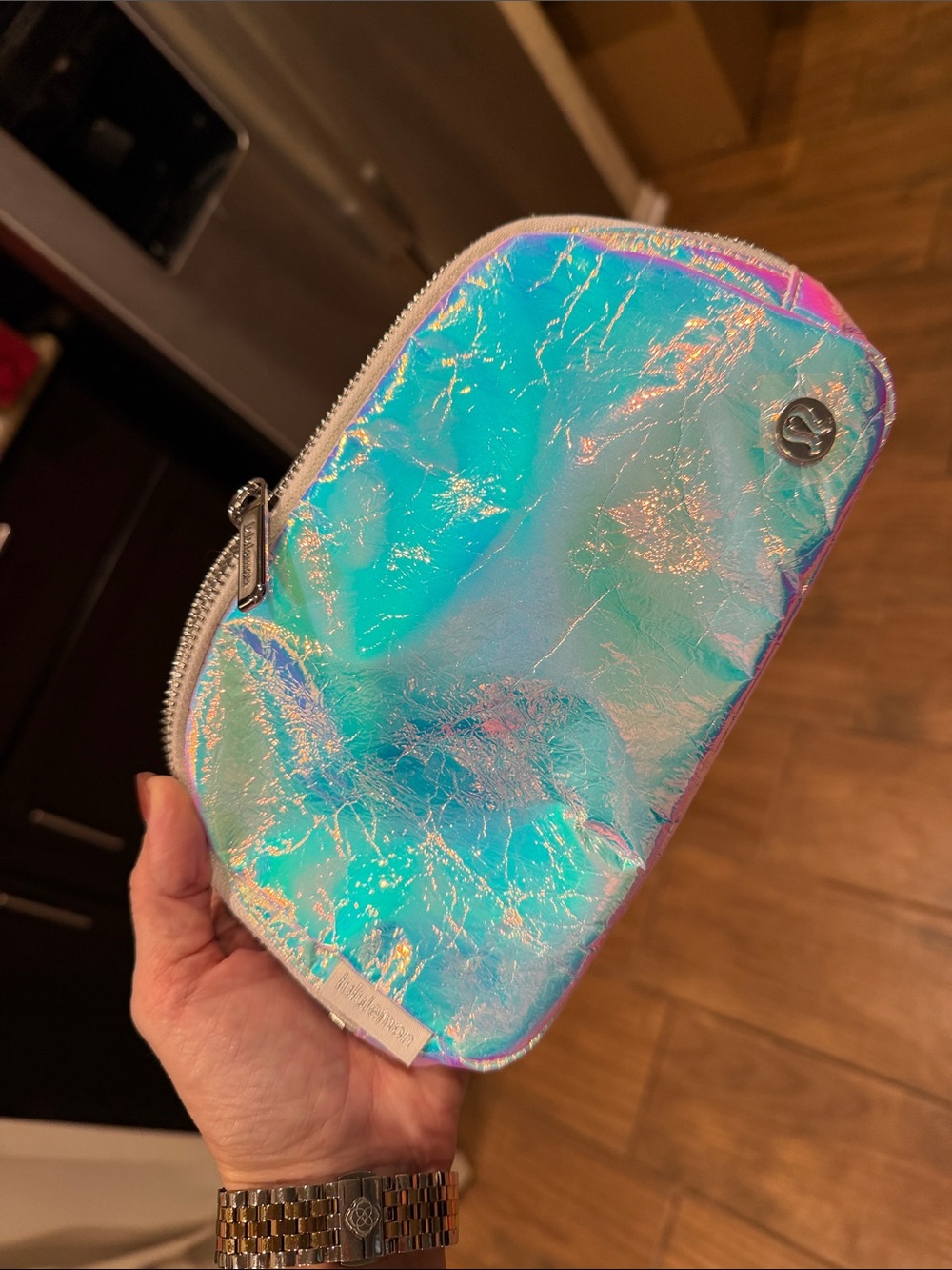 lululemon athletica Iridescent Aqua belt bag